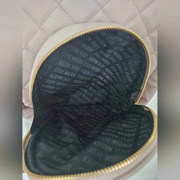 Steve Madden Bjordan quilted backpack in clay‎ - Picture 6 of 9
